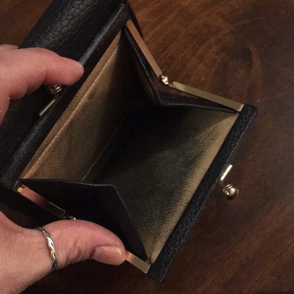 Dooney & Bourke Black Leather Wallet - Picture 3 of 8